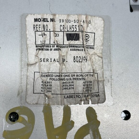 1996-2000 Honda Civic EX DX Stereo Radio Receiver Player 39100-S01-A110 OEM FM - Picture 4 of 12